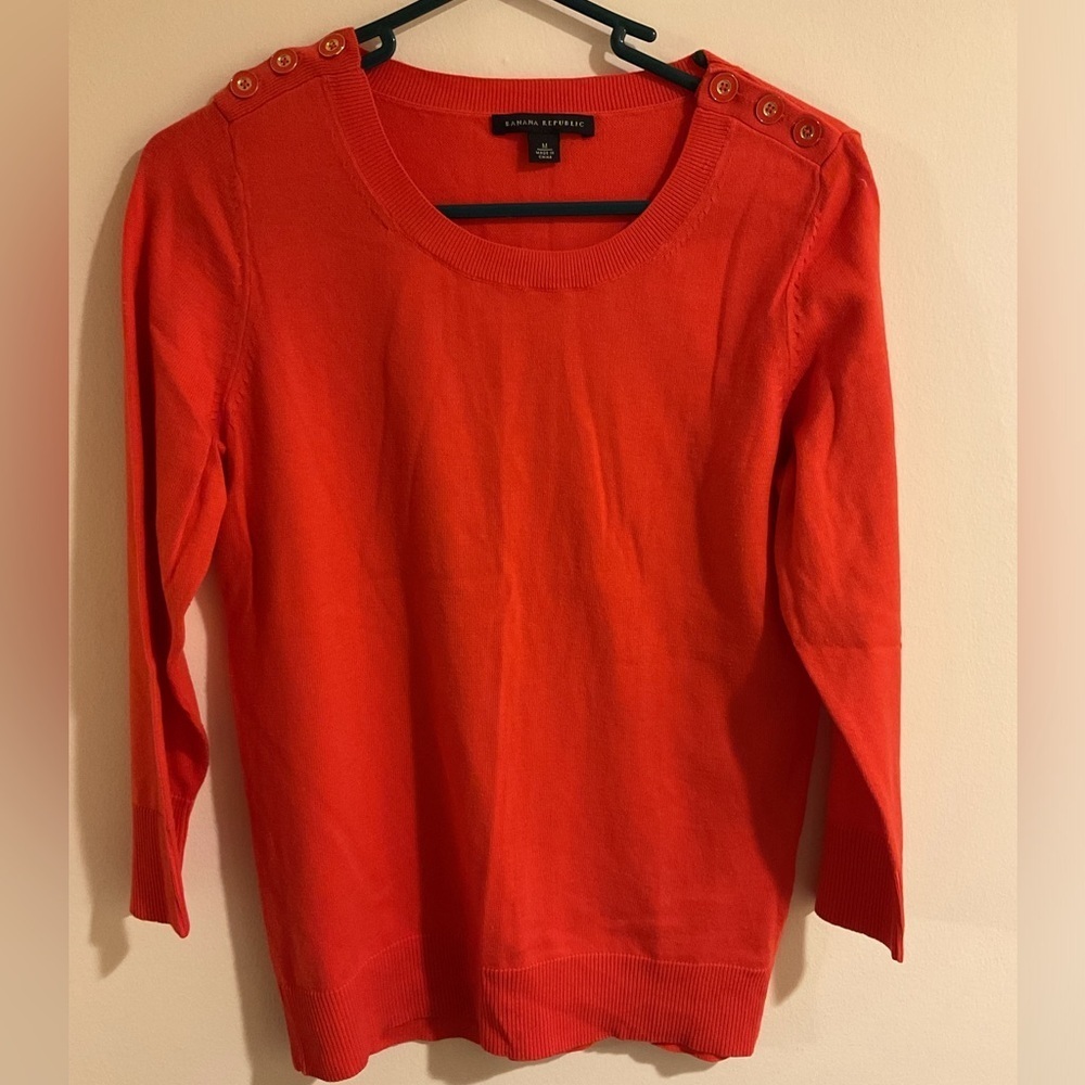 Banana Republic Orange Sweater